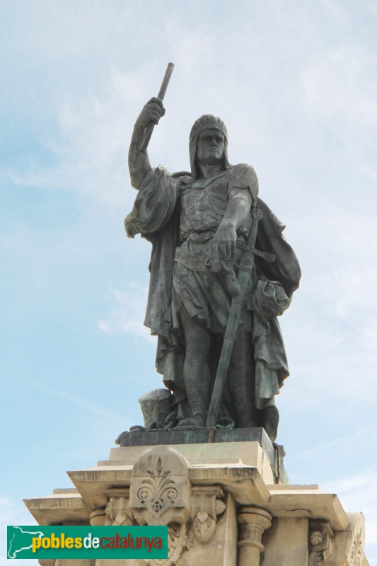 Tarragona - Monument a Roger de Llúria (Foto: Albert Esteves, 2017) Tarragona - Monument a Roger de Llúria