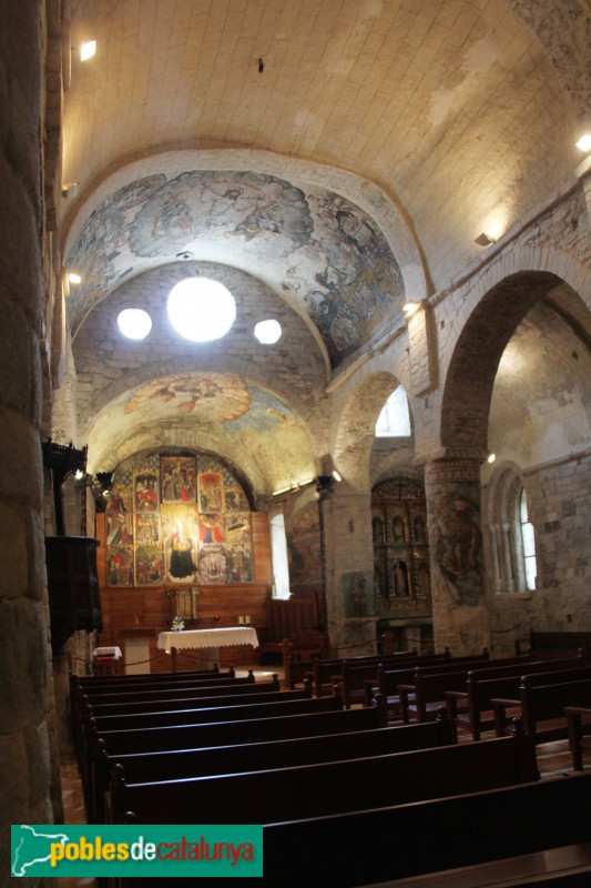 Arties - Església de Santa Maria, interior