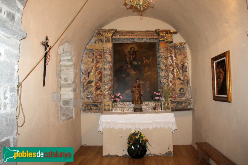 Bagergue - Església de Sant Feliu, capella lateral