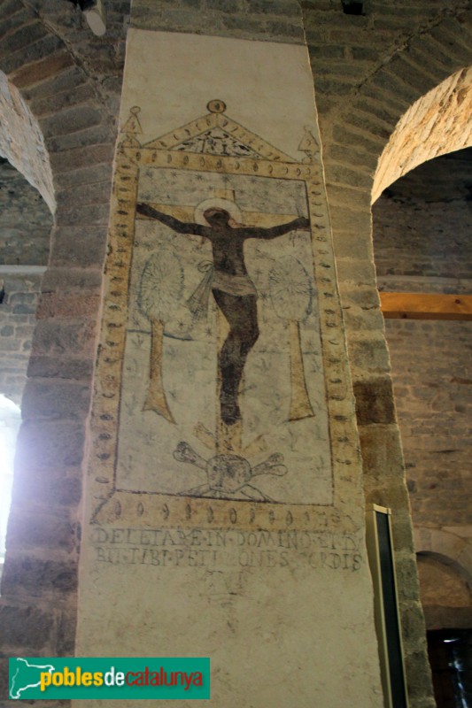 Tredòs - Santa Maria de Cap d'Aran, pintures