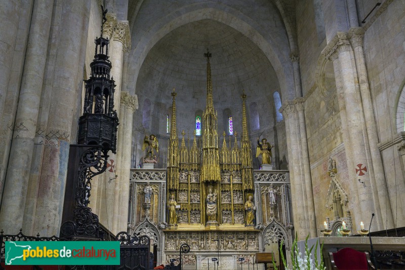 Tarragona - Catedral, retaule de Santa Tecla (Foto: José Aguado, 2017) Tarragona - Catedral, retaule de Santa Tecla