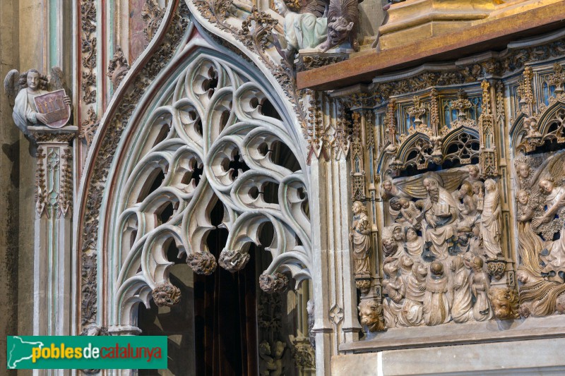 Tarragona - Catedral, retaule de Santa Tecla (Foto: José Aguado, 2017) Tarragona - Catedral, retaule de Santa Tecla