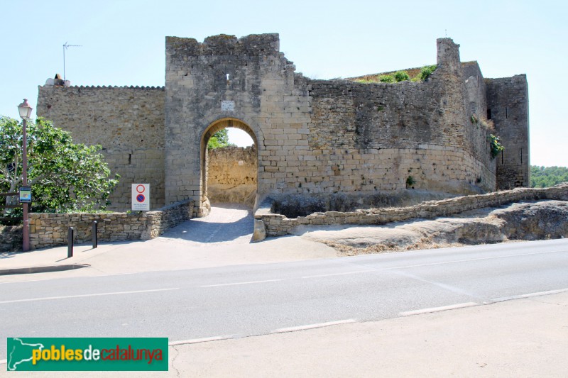 Peratallada - Muralla i portal