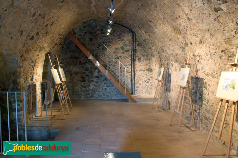 Palafrugell - Torre de Sant Sebastià, interior