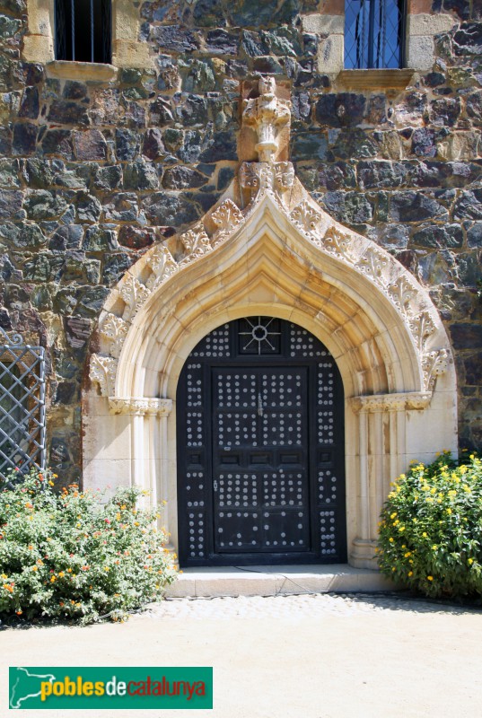 Palafrugell - Catsell de Cap Roig, portalada del segle XVI