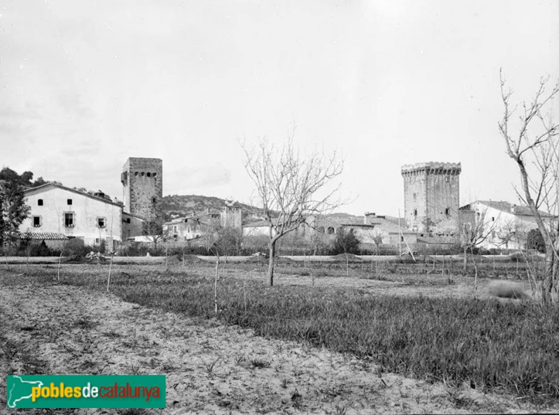 Castelldefels - Torre Folcher i torre Savall