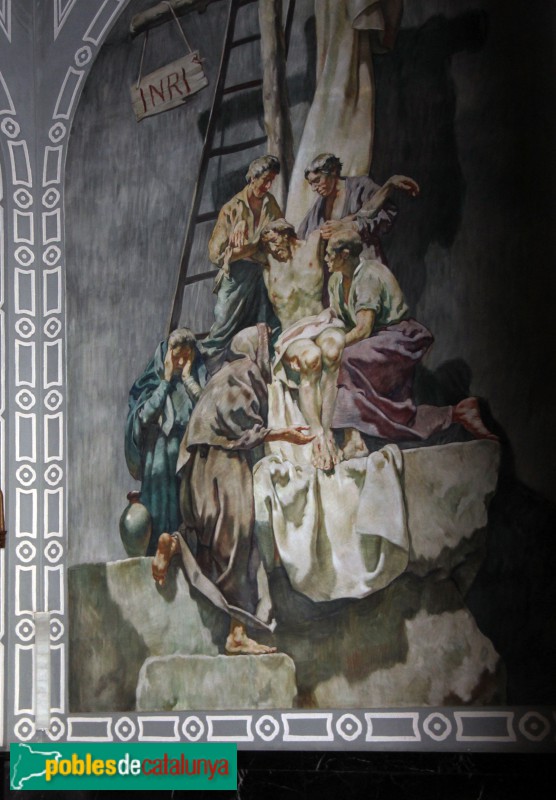 Castelldefels - Església, pintures
