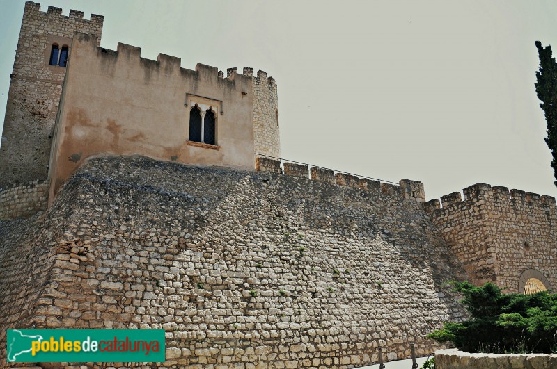 Castellet i la Gornal - Castell de Castellet, detall