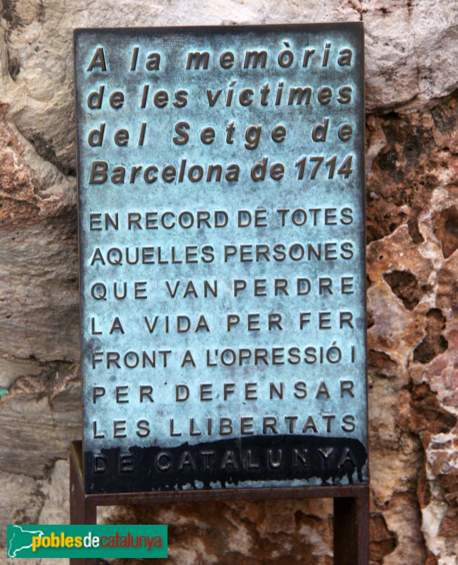 Gavà - Homenatge als màrtirs de 1714