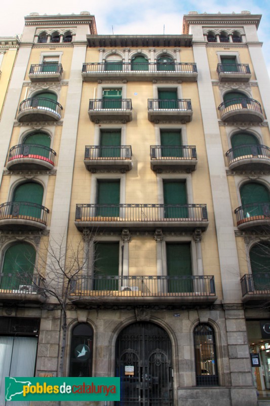 Barcelona - Balmes, 167 / París, 208-210