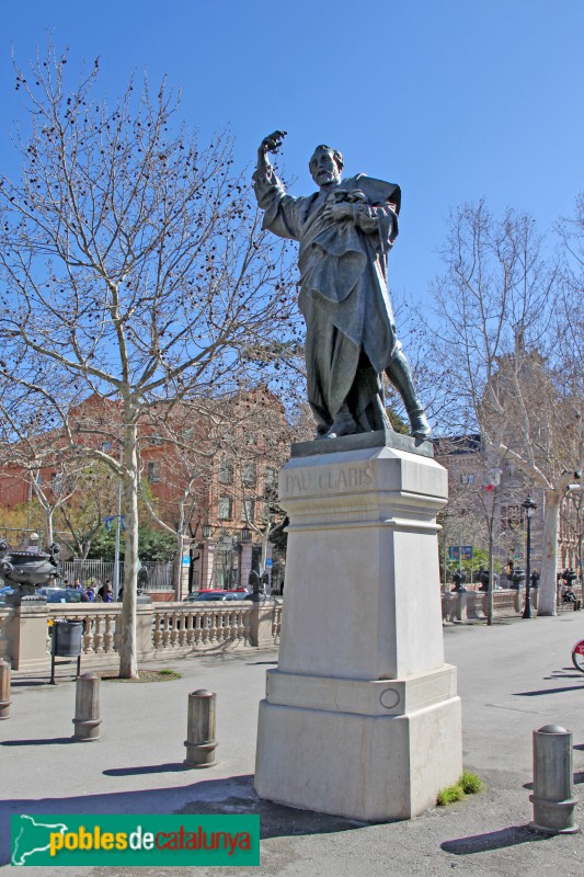 Barcelona - Monument a Pau Claris