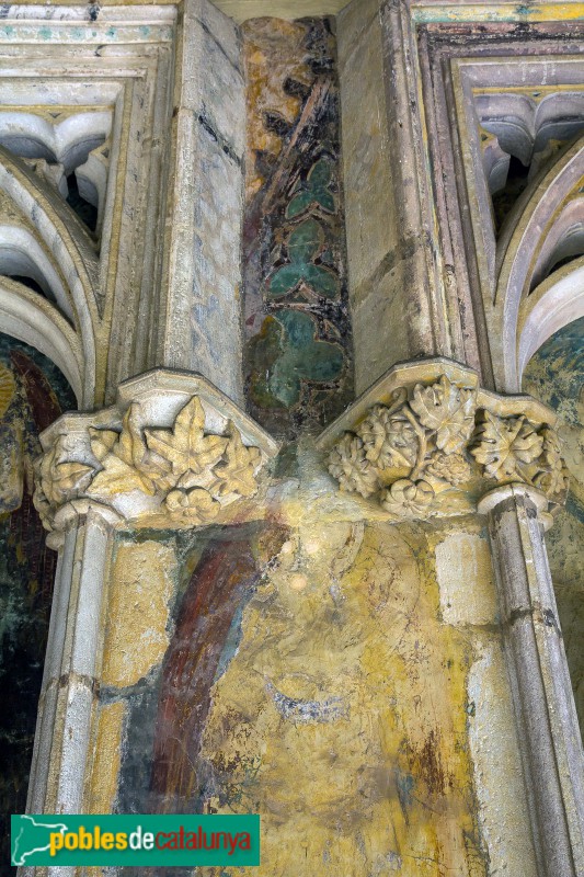 Monestir de Pedralbes, sepulcres d'Elionor de Pinós i Constança de Cardona