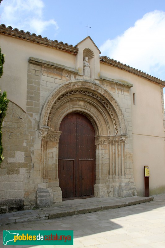 Vilagrassa - Església de Santa Maria, portalada