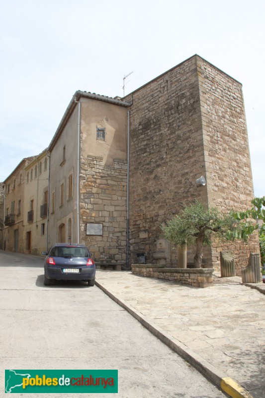 Verdú - Muralla: portal de Lleida