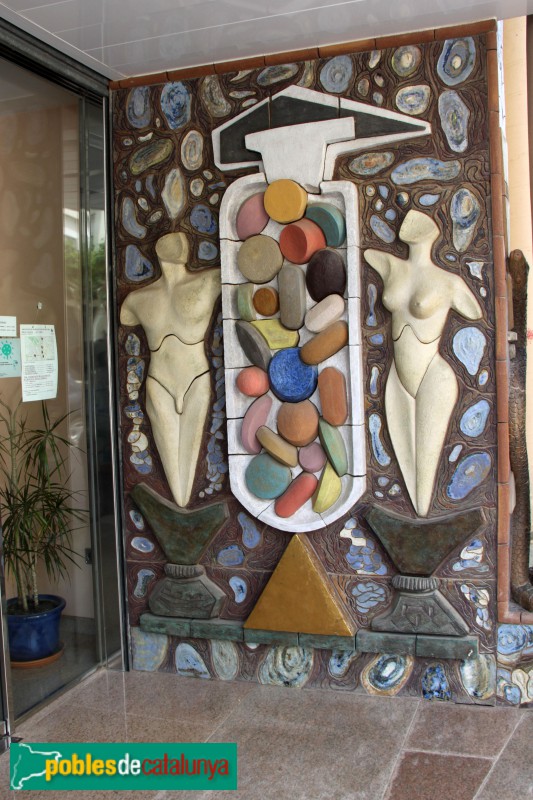 Verdú - Mural de la Farmàcia