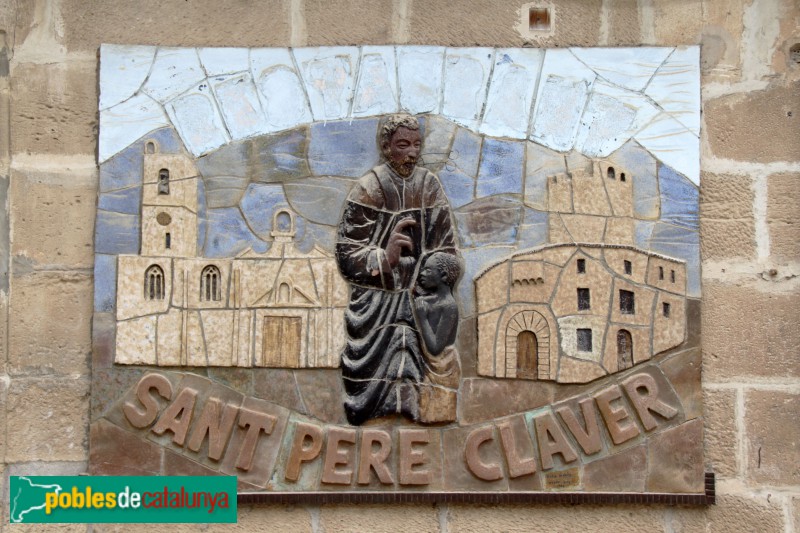 Verdú - Mural de Sant Pere Claver