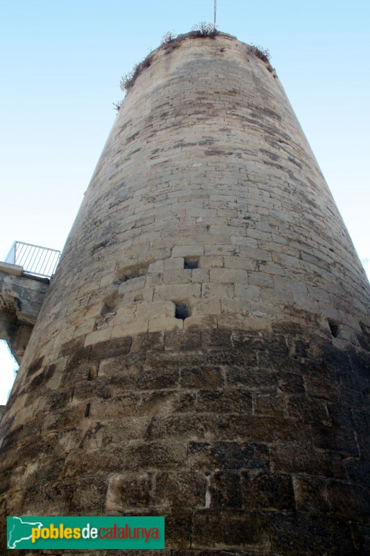 Verdú - Torre mestra del castell