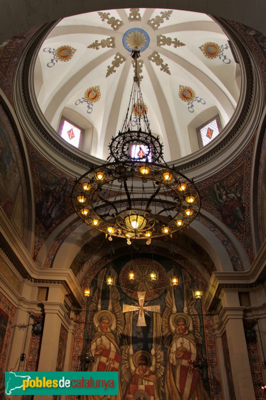 Tàrrega - Església de Santa Maria, capella de Montserrat