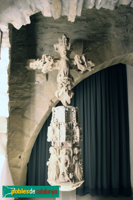 Tàrrega - Museu Comarcal de l'Urgell, creu del portal del Carme