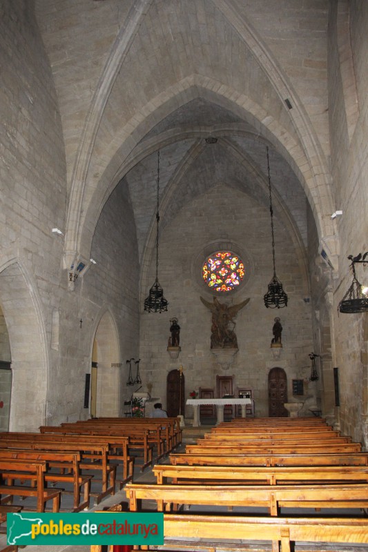 Ciutadilla - Església de Sant Miquel, interior