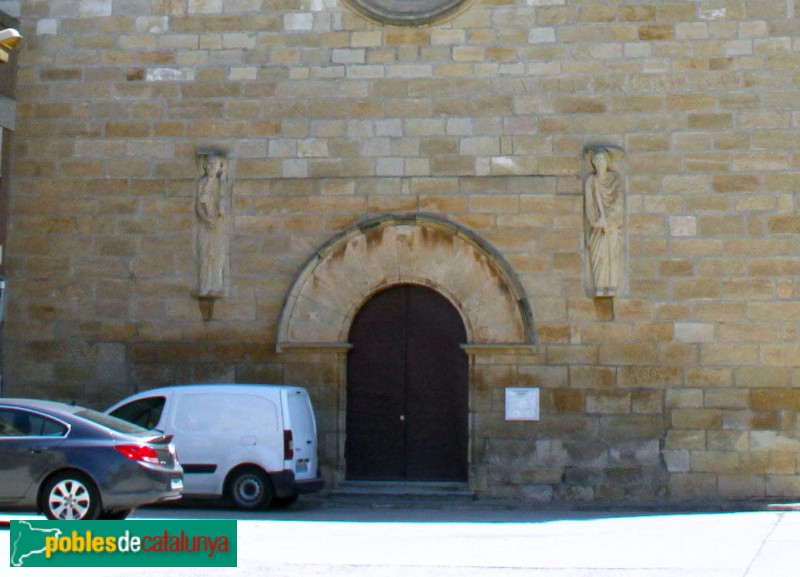 Anglesola - Església de Sant Pau de Narbona, imatges romàniques