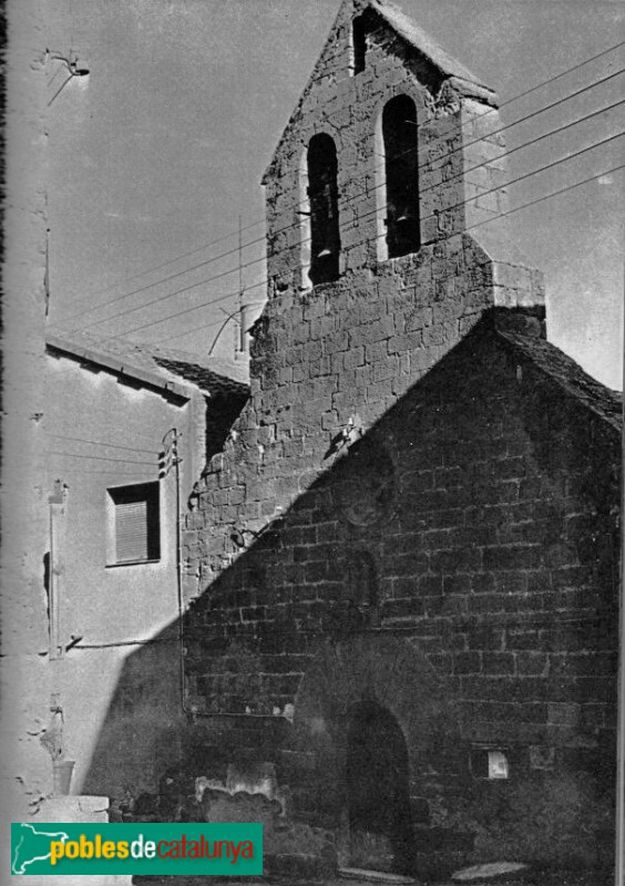 Tornabous - Església de Sant Sebastià (La Guàrdia d'Urgell)