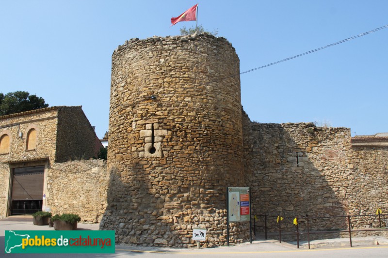 Palau-sator - Torre sud-oest de la muralla