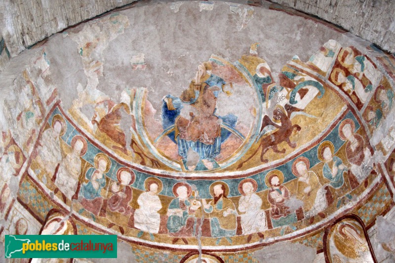 Palau-sator - Pintures romàniques de Sant Pau de Fontclara