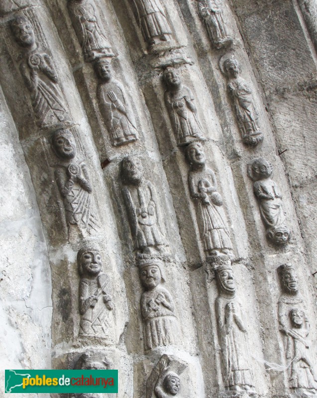 Vielha - Eslgésia de Sant Miquel, portada