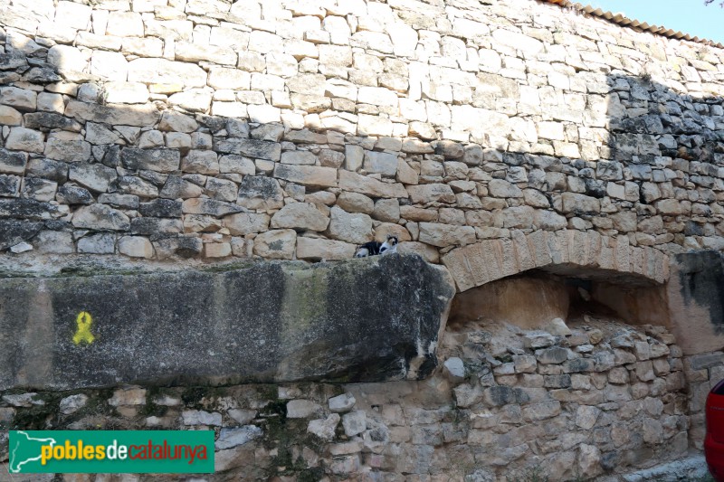 Sant Martí de Riucorb - Muralla de Rocafort de Vallbona