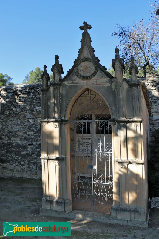 Vallbona de les Monges - Cementiri: panteó Pons, 1904