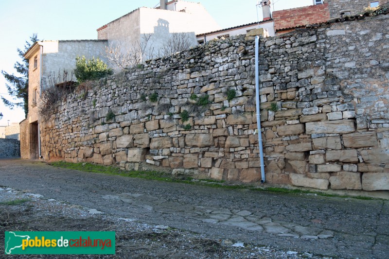 Vallbona de les Monges - Muralla de Rocallaura