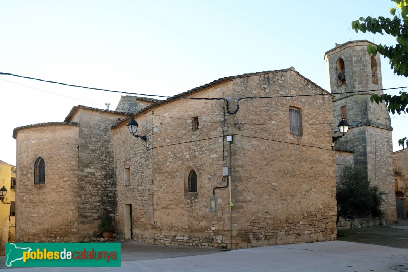 Vallbona de les Monges - Església de Sant Llorenç de Rocallaura