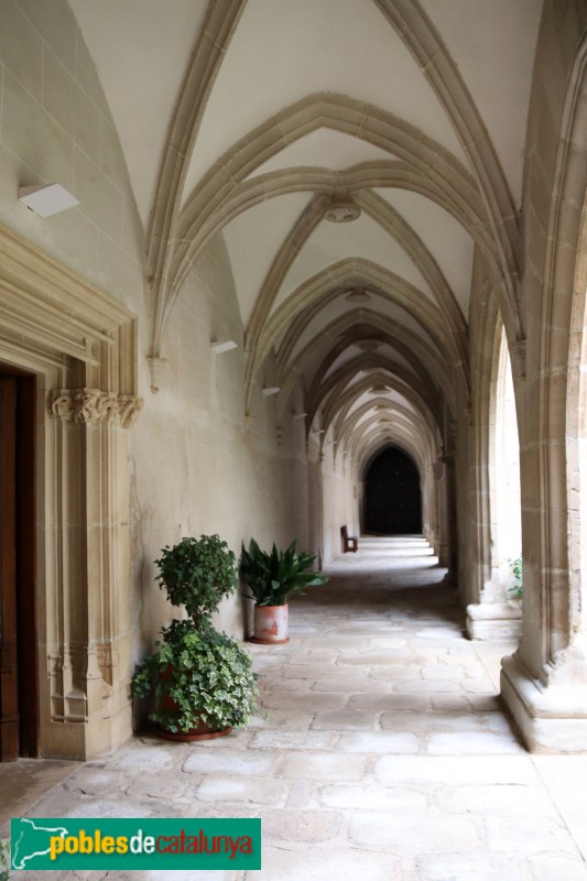 Bellpuig - Convent de Sant Bartomeu, claustre