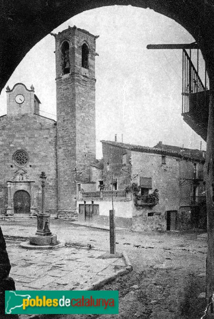 Castellserà - Església de Santa Magdalena, inicis segle XX