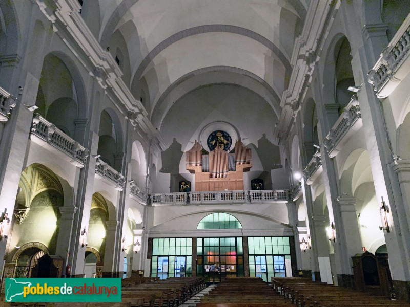 Barcelona - Església de Betlem. Interior