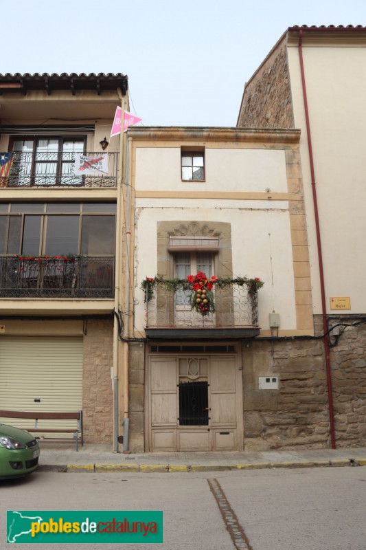Castellserà - Casa al carrer Major, amb llinda