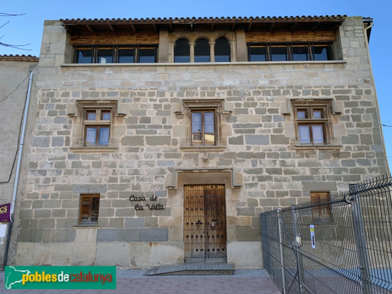 Tornabous - Casa dels Pujalt (Ajuntament)