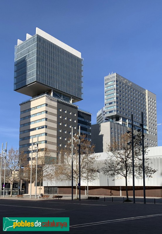 Barcelona - Torre d'oficines CZF i Hotel AC