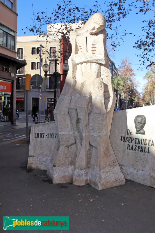 Barcelona - Monument a Josep Trueta