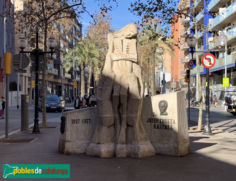 Barcelona - Monument a Josep Trueta