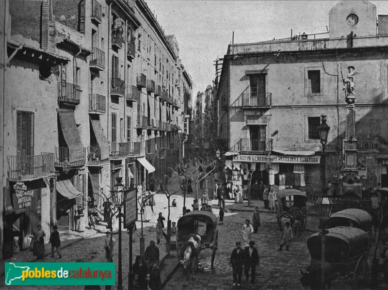 Barcelona - Antic Hostal del Carme, foto antiga