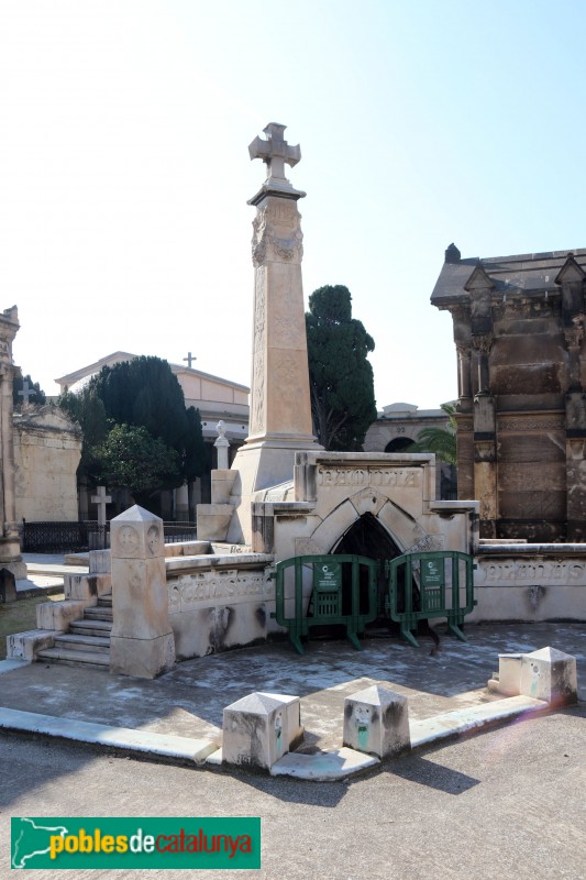 Cementiri del Poblenou - Panteó Estanislau Planàs