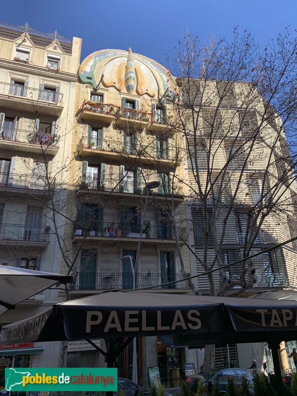Barcelona - Casa Fajol o de la Papallona
