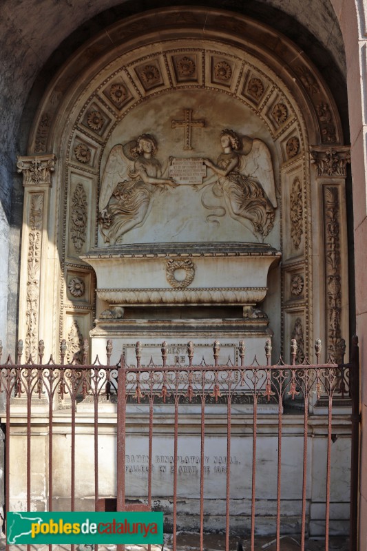 Cementiri del Poblenou - Arc-capella Bonaplata