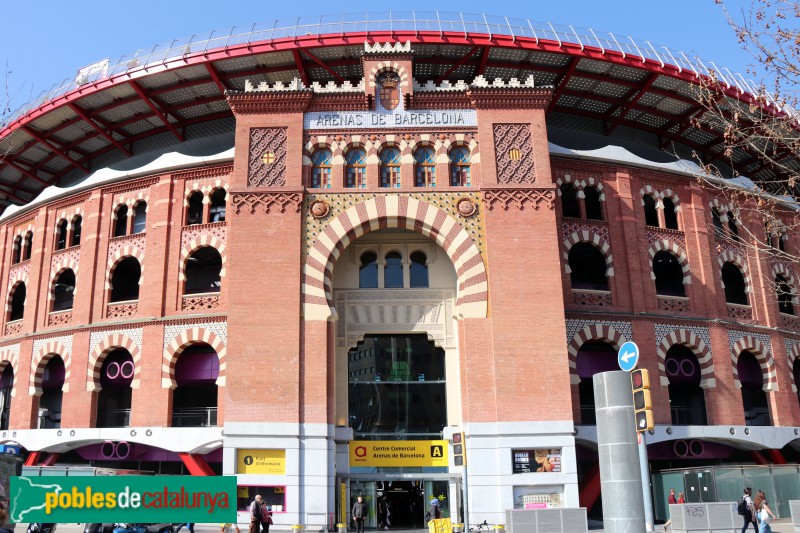 Barcelona - Plaça de toros de Les Arenes