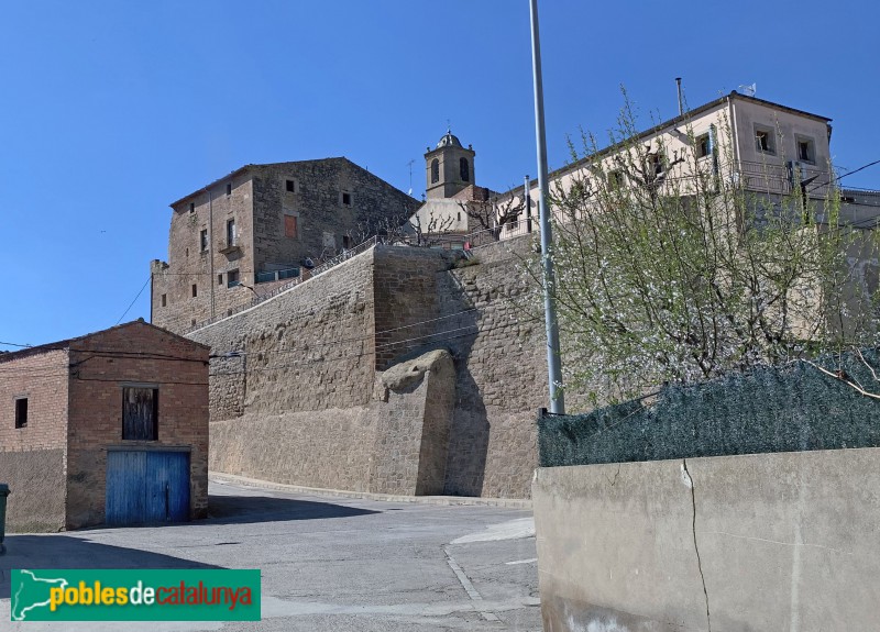 Puigverd d'Agramunt - Castell i muralla