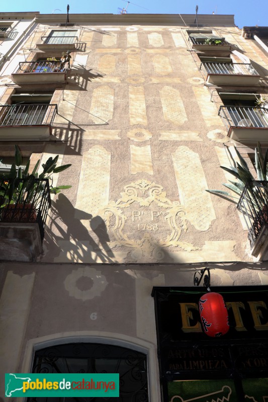 Barcelona - Casa Dorotea Plassa (Bonsuccés, 6)