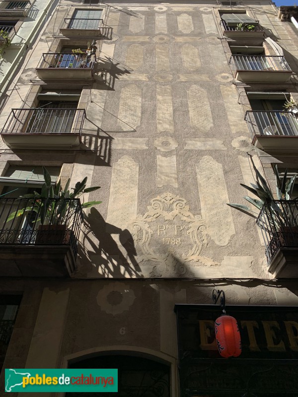 Barcelona - Casa Dorotea Plassa (Bonsuccés, 6)