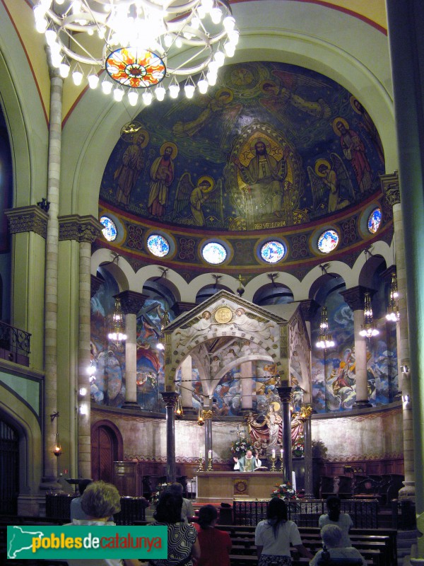 Barcelona - Església de la Santa Maria de Montalegre